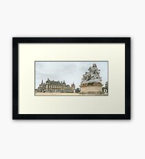 Chateau de Chantilly Framed Print