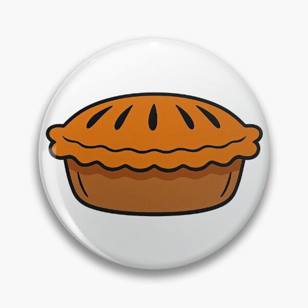 Item preview, Classic Pumpkin Pie Illustration designed and sold by ArtfulWeave.
