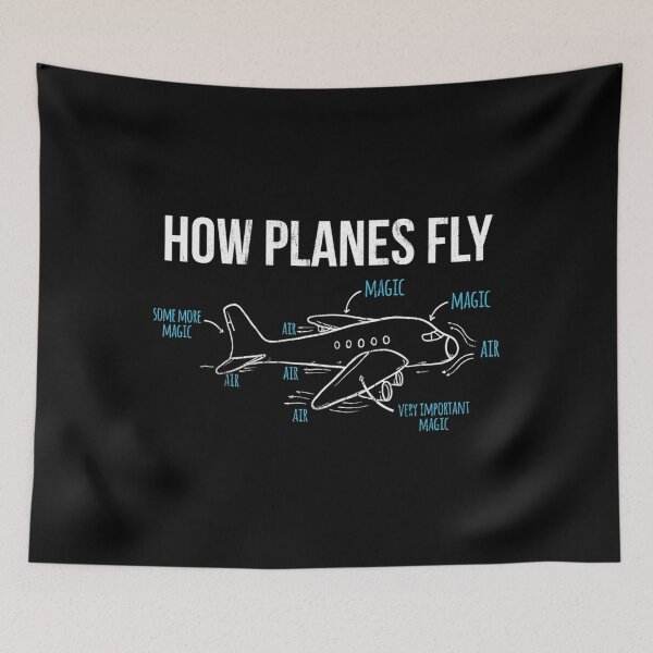 Item preview, How Planes Fly Funny Aerospace Engineer Engineering designed and sold by LoriSandra.