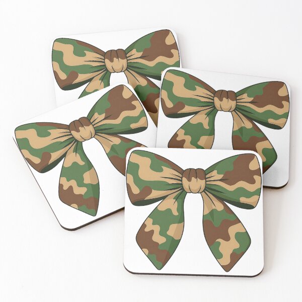 Item preview, Camouflage Bow Ribbon Design designed and sold by ArtfulWeave.