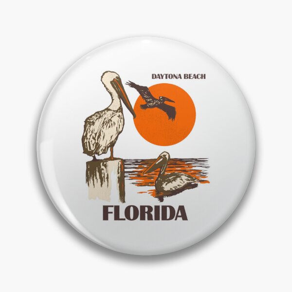 Item preview, Vintage Daytona Beach Florida 70s80s Style Tourist Souvenir  designed and sold by ElainArtemis.
