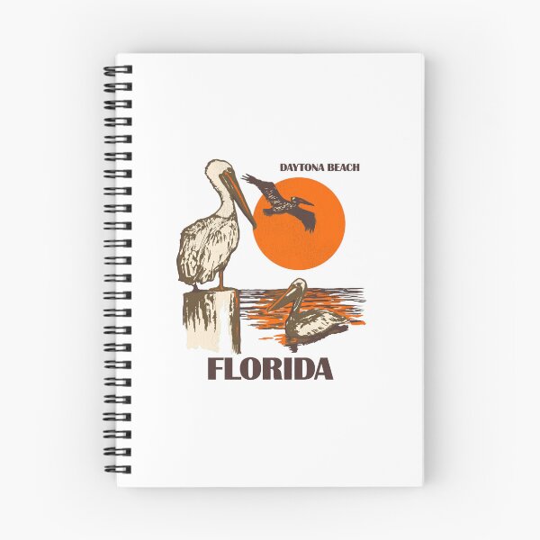 Item preview, Vintage Daytona Beach Florida 70s80s Style Tourist Souvenir  designed and sold by ElainArtemis.