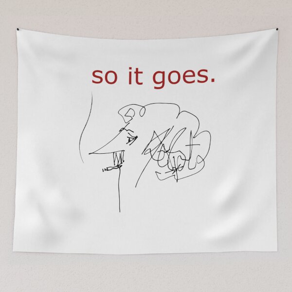 Item preview, So It Goes Kurt Vonnegut	 designed and sold by tzttrfensoo90.