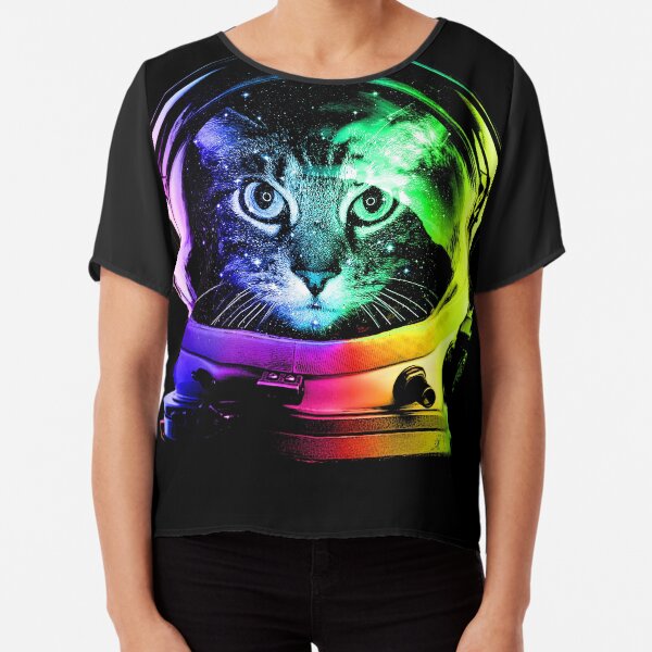 Gato astronauta Blusa