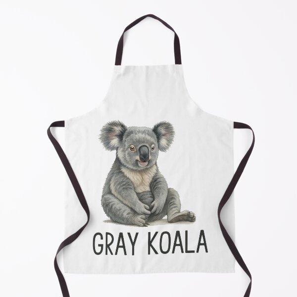 Item preview, Gray Koala Illustration with Text designed and sold by ArtfulWeave.