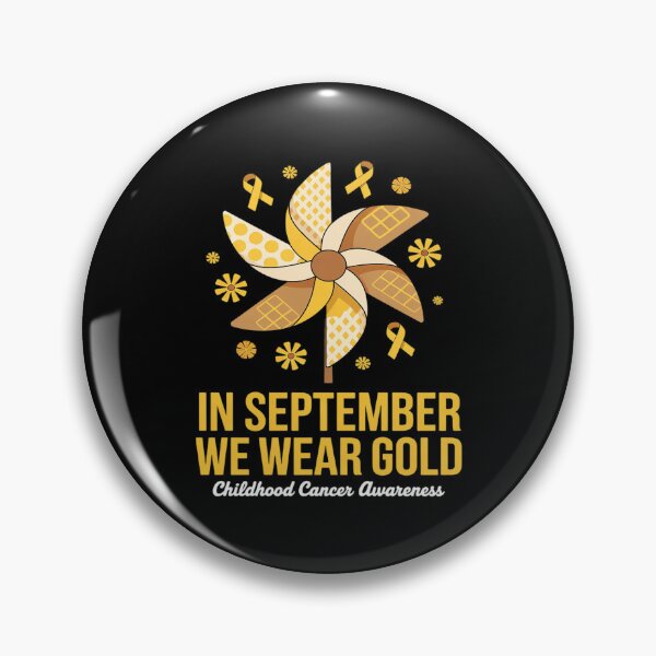 Item preview, in September We Wear Gold Childhood Cancer Awareness Kids designed and sold by August4Laughs25.