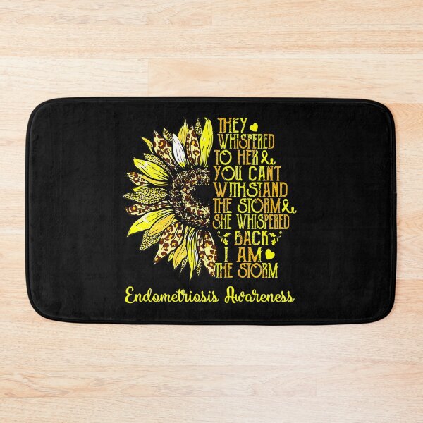 Item preview, I Am The Storm Sunflower Leopard Endometriosis Awareness designed and sold by LoriSandra.