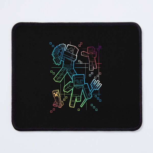 Item preview, Minecraft Group Shot Rainbow Collage designed and sold by ariaexavt13.