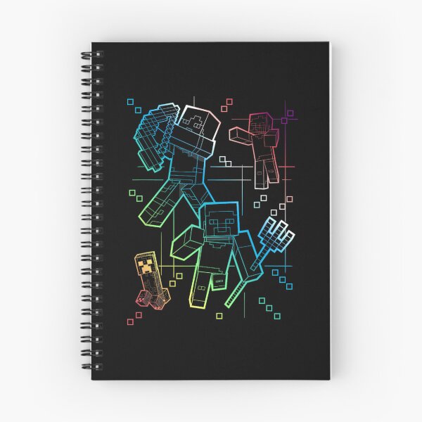 Item preview, Minecraft Group Shot Rainbow Collage 		 designed and sold by ariaexavt13.