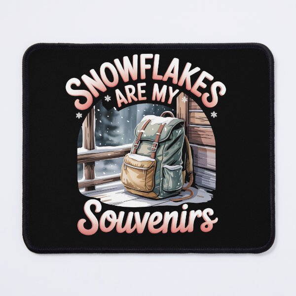Item preview, snow travel - off grid cabin - woodland cabin - winter mountains - snow adventure - hygge winter - cabin retreat - cozy winter nights - fireplace vibes - cabin porch life - winter road trip designed and sold by JansenGS.