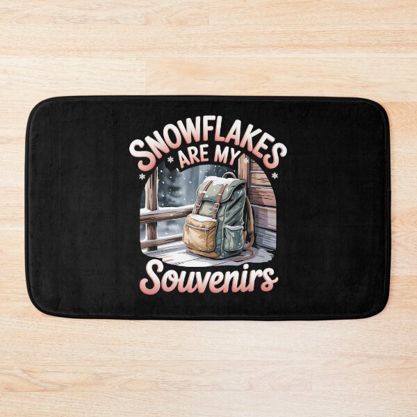 Item preview, snow travel - off grid cabin - woodland cabin - winter mountains - snow adventure - hygge winter - cabin retreat - cozy winter nights - fireplace vibes - cabin porch life - winter road trip  designed and sold by JansenGS.
