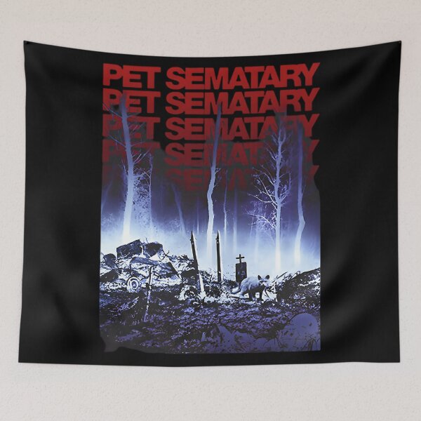 Item preview, Pet Movie Vintage Horror Dark Halloween designed and sold by BonnotGentleFa.
