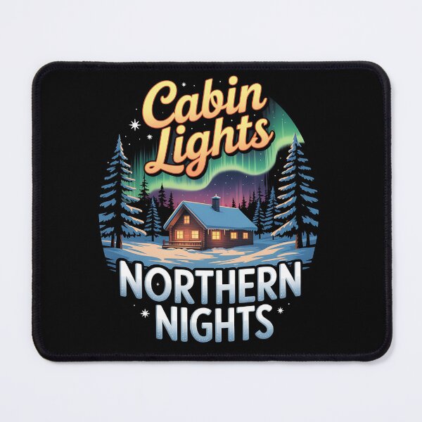 Item preview, snow travel - off grid cabin - woodland cabin - winter mountains - snow adventure - hygge winter - cabin retreat - cozy winter nights - fireplace vibes - cabin porch life - winter road trip designed and sold by JansenGS.