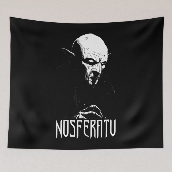 Item preview, Nosferatu Vampire Classic Horror Flick 	 Dracula white	 designed and sold by htxpmgbmjq42.
