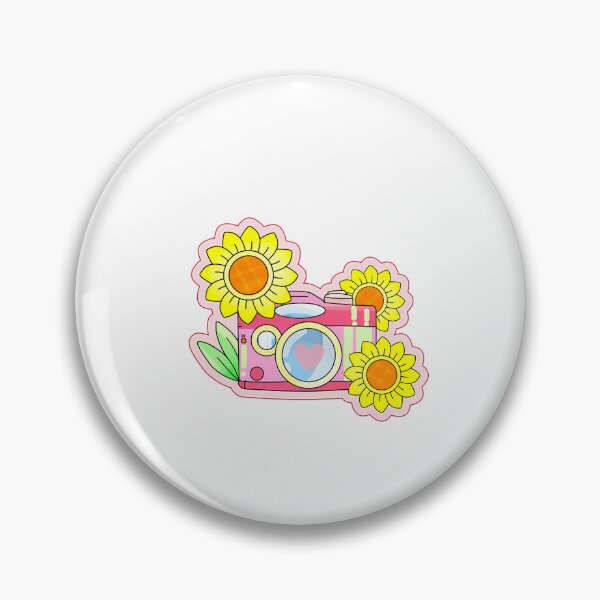 Item preview, Camera With Sunflowers designed and sold by Coryconcetta.