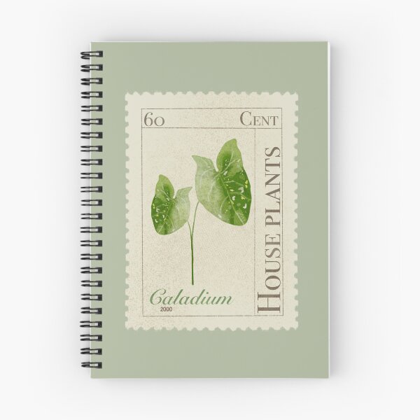 Item preview, Vintage Caladium plant stamp designed and sold by NirHevlin.