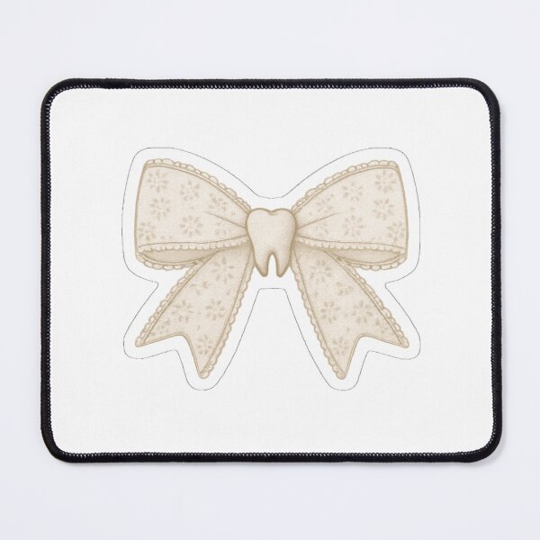 Item preview, Coquette Bow with Tooth Sticker designed and sold by Sugar&Shadows.