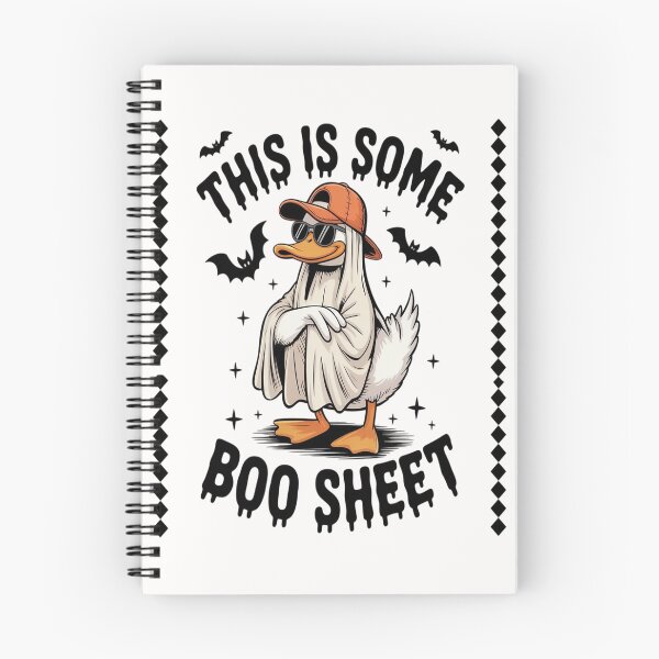 Item preview, This is some boo duck spooky  funny sheet halloween designed and sold by VladoZork.