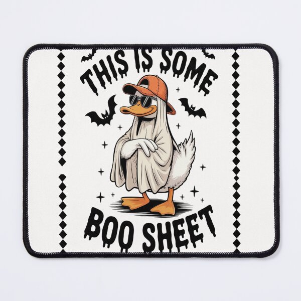 Item preview, This is some boo duck spooky funny sheet halloween designed and sold by VladoZork.