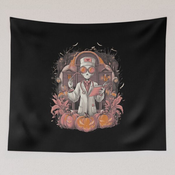 Item preview, Halloween Cardiologist designed and sold by CrunchyGoats.