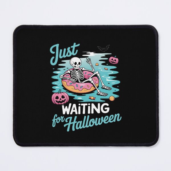 Item preview, Just Waiting For Halloween Spooky Skeleton Summer Halloween designed and sold by Idarmotar.