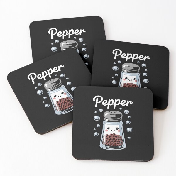 Item preview, Kawaii Pepper Salt and Pepper Halloween designed and sold by Idarmotar.