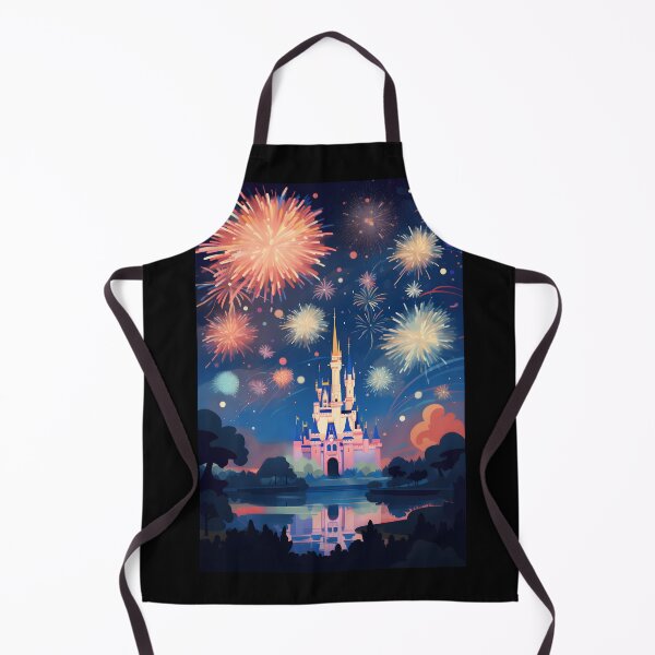 Item preview, Magical Fairy Tale Castle with Fireworks Night Sky designed and sold by rexhepchixran.