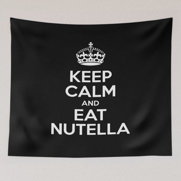 Item preview, Keep Calm and Eat Nut-Ella Funny Present designed and sold by Idarmotar.