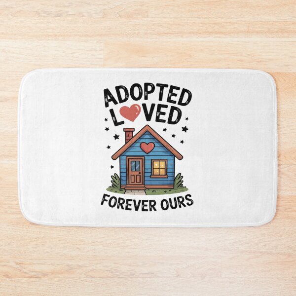 Item preview, Kids Adopted Loved Forever Ours Home designed and sold by Idarmotar.