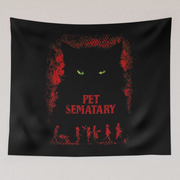 Item preview, Dark Vintage Horror Halloween Movie Pet designed and sold by BonnotGentleFa.