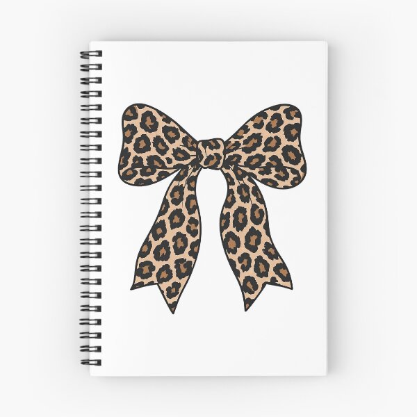 Item preview, Leopard Pattern Bow Ribbon Illustration designed and sold by ArtfulWeave.
