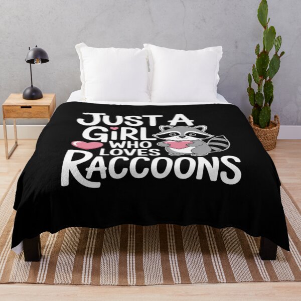 Item preview, Kids Raccoons Just A Girl Who Loves Racoons Cute Animal Lover designed and sold by Idarmotar.