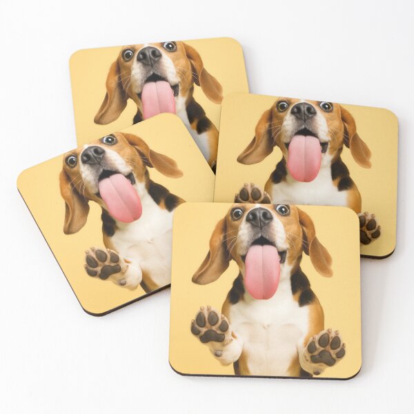 Item preview, Beagle Dog Funny Playful Tongue Portrait designed and sold by Flying Doggo.