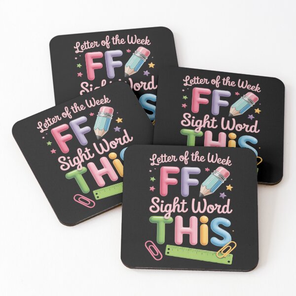 Item preview, Letter of the Week _F_ Sight Word _This_ Teacher designed and sold by HellD3vil-Art.