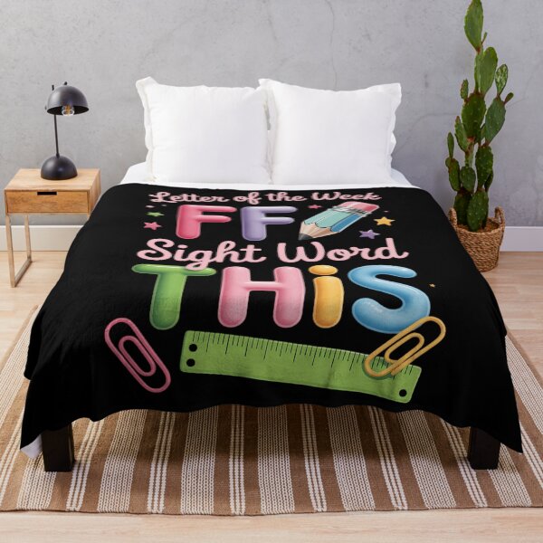 Item preview, Letter of the Week _F_ Sight Word _This_ Teacher designed and sold by HellD3vil-Art.