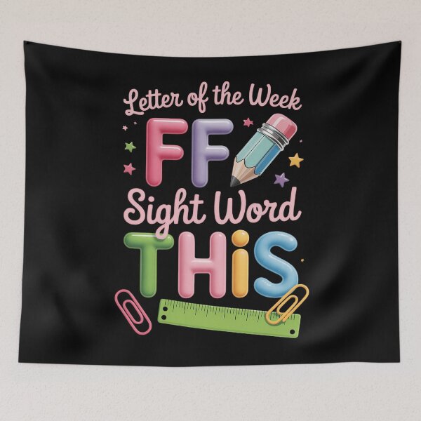 Item preview, Letter of the Week _F_ Sight Word _This_ Teacher designed and sold by HellD3vil-Art.