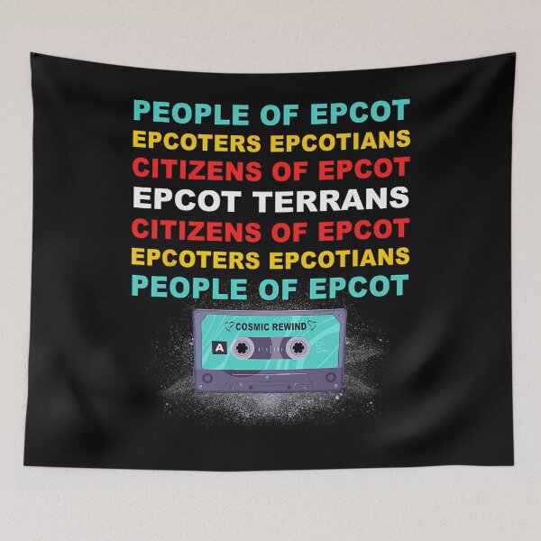 Aperçu de l'œuvre Habitants d'Epcot Epcoters Epcotians Citoyens d'Epcot créée et vendue par hacbbtkhuw71.