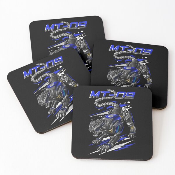 Artikelvorschau, Yamaha MT-09 2022 (Team Yamaha Blue) für Motorradfahrer entworfen und verkauft von MotoApparelHub.