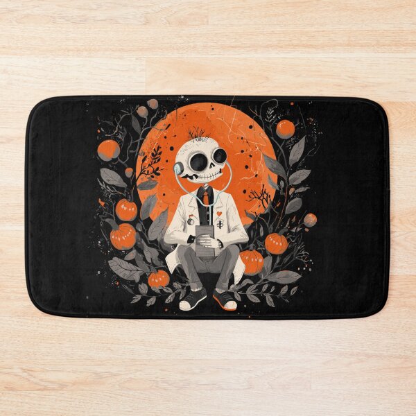 Item preview, Halloween Cardiologist Skeleton designed and sold by CrunchyGoats.