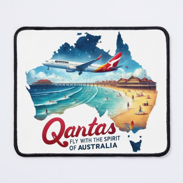 Item preview, Qantas designed and sold by yunamaliskova.