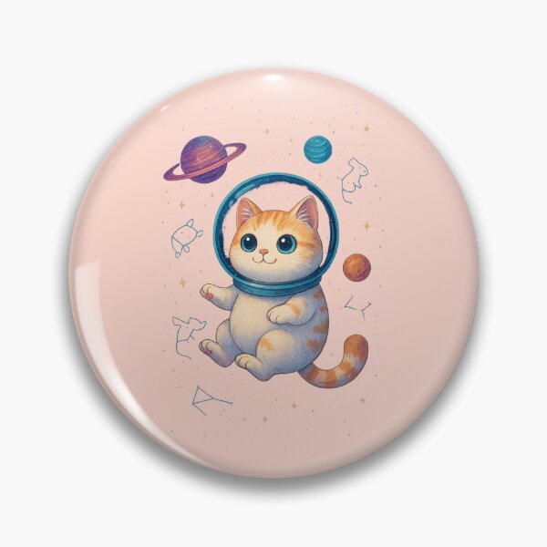 Item preview, Cosmic traveling cat designed and sold by DesignShopAD.