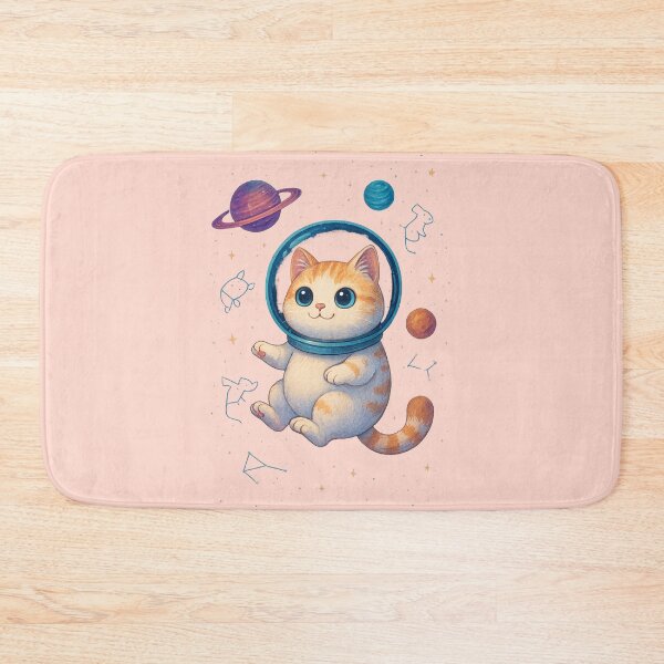 Item preview, Cosmic traveling cat designed and sold by DesignShopAD.