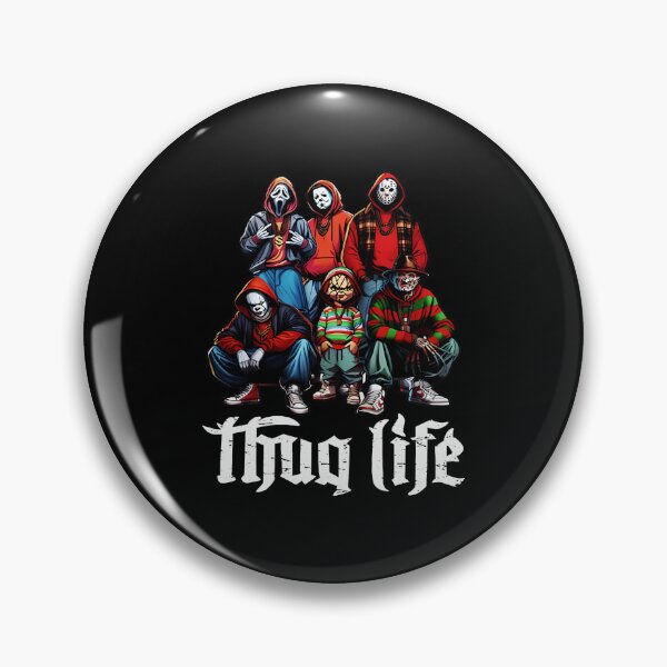 Item preview, Thug Life Gangster Movie Halloween Vintage  designed and sold by Jasonvoorhees21.