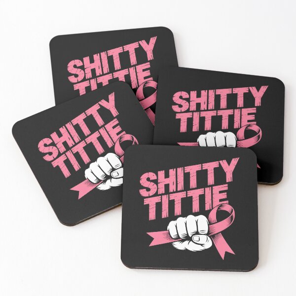 Item preview, Shitty Tittie - Perfect gift for breast cancer survivors, fighters, and supporters who wear their strength with pride. designed and sold by ZyziowskyArt.