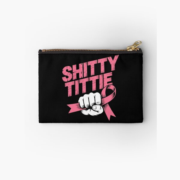 Item preview, Shitty Tittie - Perfect gift for breast cancer survivors, fighters, and supporters who wear their strength with pride. designed and sold by ZyziowskyArt.