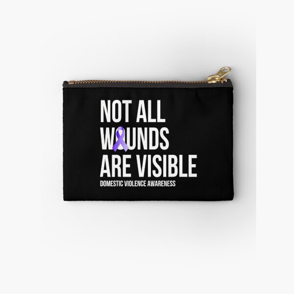 Item preview, Not All Wounds Are Visible Domestic Violence Awareness 		 designed and sold by htxpmgbmjq42.