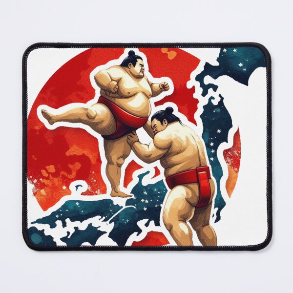Item preview, Sumo Wrestling designed and sold by yunamaliskova.