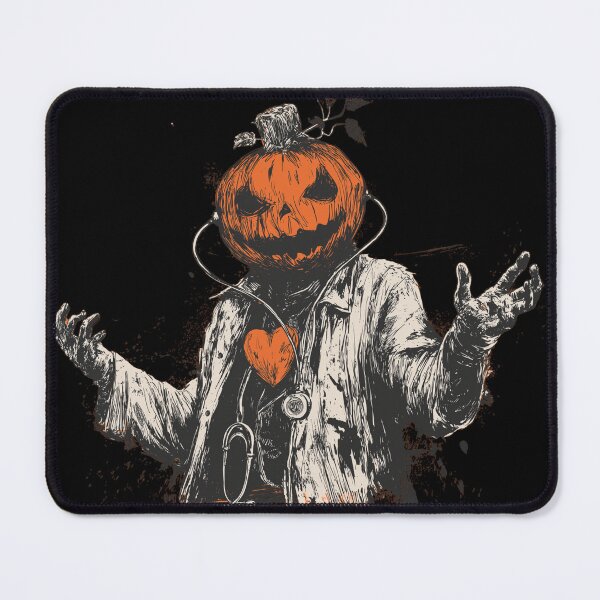 Item preview, Halloween Cardiologist Spooky Pumpkin Head designed and sold by CrunchyGoats.