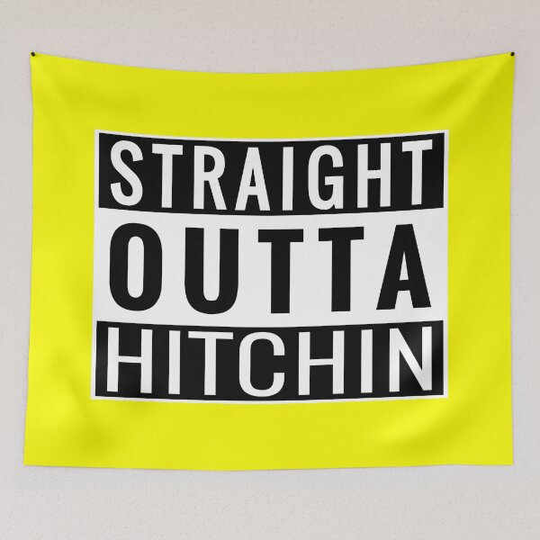 Item preview, Straight Outta Hitchin designed and sold by Jeallan Designs.