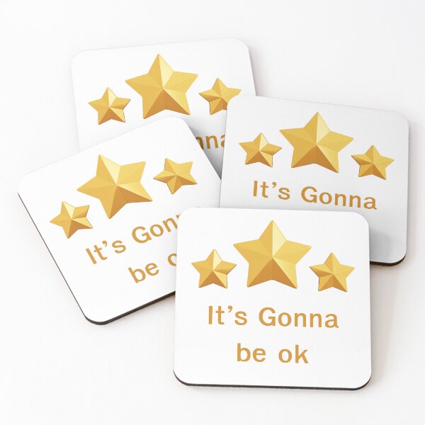 Item preview, It's Gonna Be Ok Star Quote Art designed and sold by Happyfreedom.